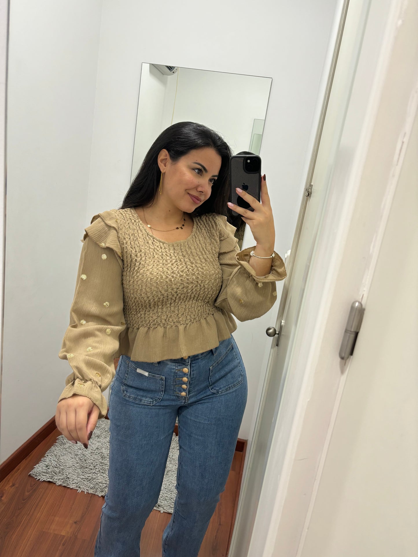 Blusa Nova Camel